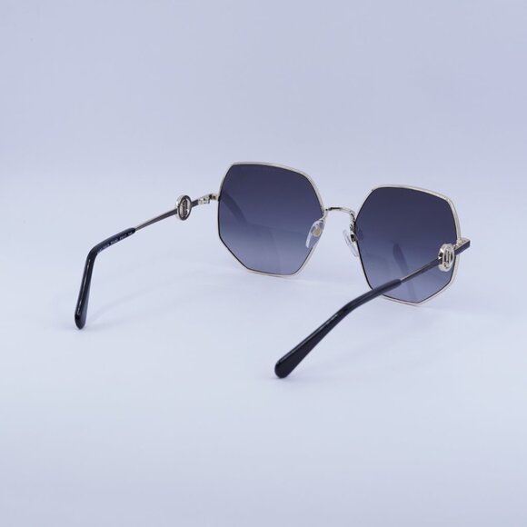 Marc Jacobs MARC 730/S 0RHL 9O Sunglasses Gold/Black Geometric Frame,Grey Lenses - Picture 8 of 9